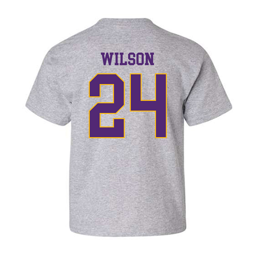 Northern Iowa - NCAA Men's Basketball : Jalen Wilson - Classic Shersey Youth T-Shirt-1