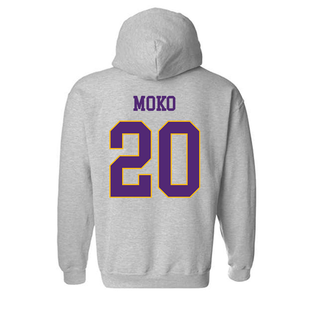 Northern Iowa - NCAA Football : Keith Moko - Classic Shersey Hooded Sweatshirt-1