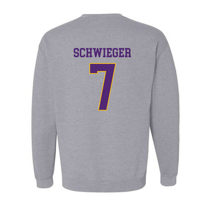 Northern Iowa - NCAA Men's Basketball : Ben Schwieger - Crewneck Sweatshirt