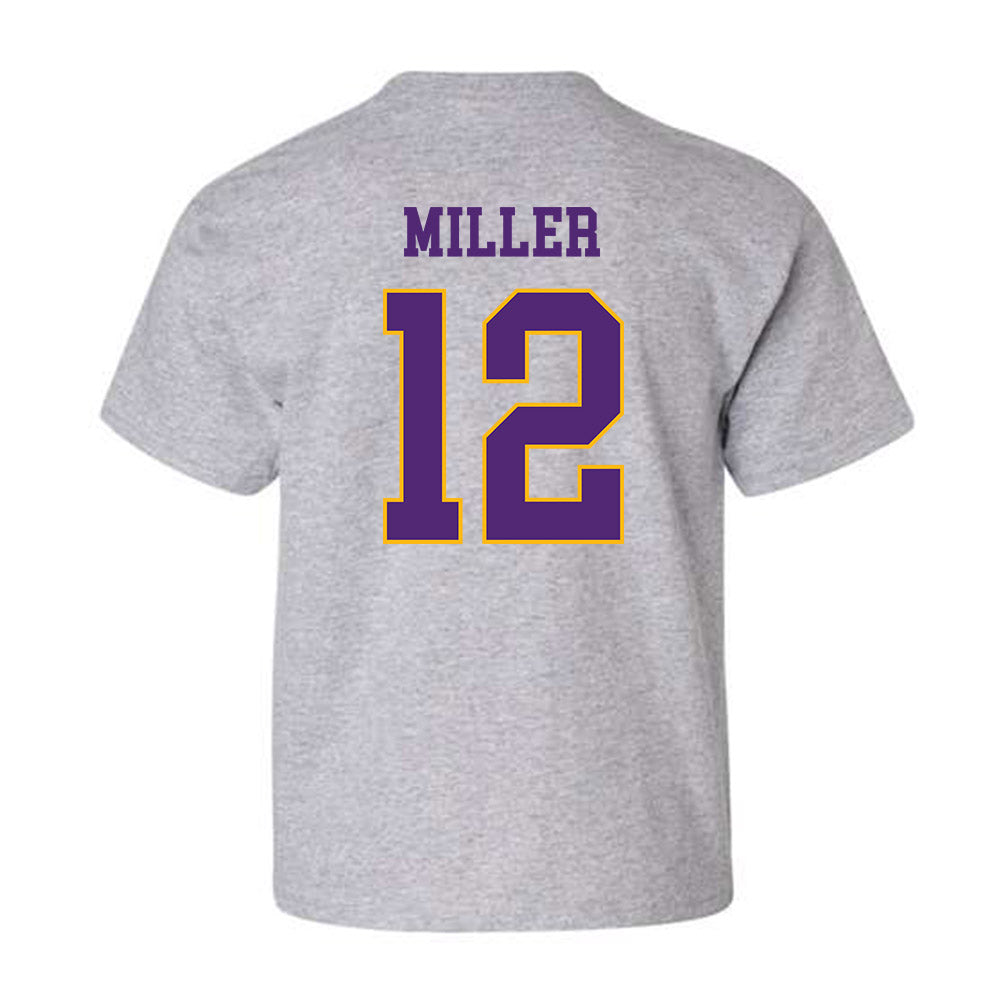 Northern Iowa - NCAA Men's Basketball : Charlie Miller - Youth T-Shirt