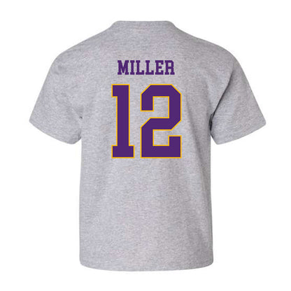 Northern Iowa - NCAA Men's Basketball : Charlie Miller - Youth T-Shirt