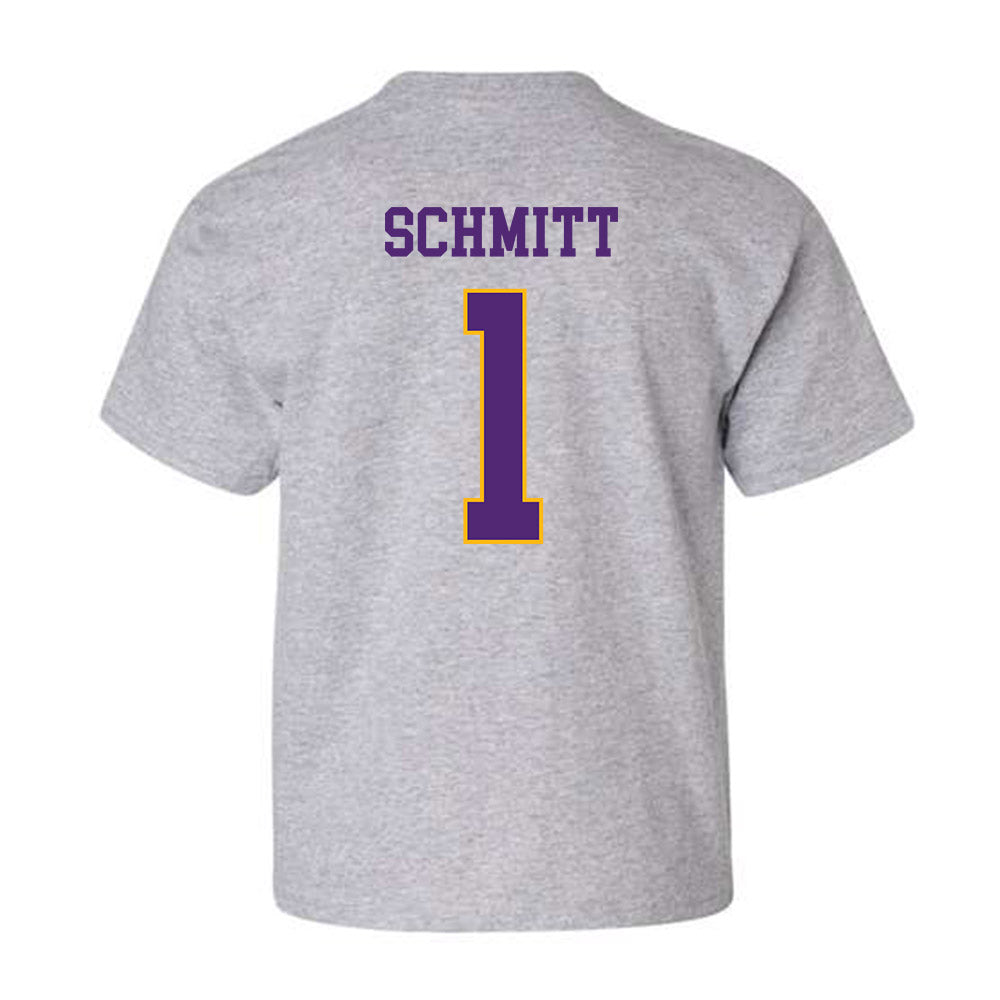 Northern Iowa - NCAA Men's Basketball : Cael Schmitt - Youth T-Shirt