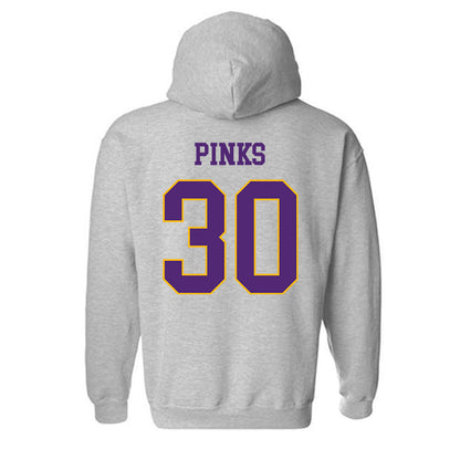 Northern Iowa - NCAA Football : Isaiah Pinks - Classic Shersey Hooded Sweatshirt-1