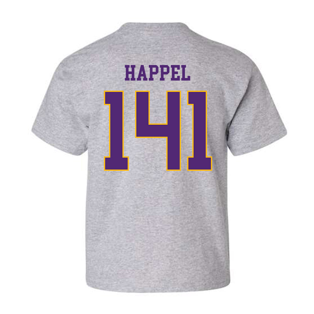 Northern Iowa - NCAA Wrestling : Cael Happel - Classic Shersey Youth T-Shirt