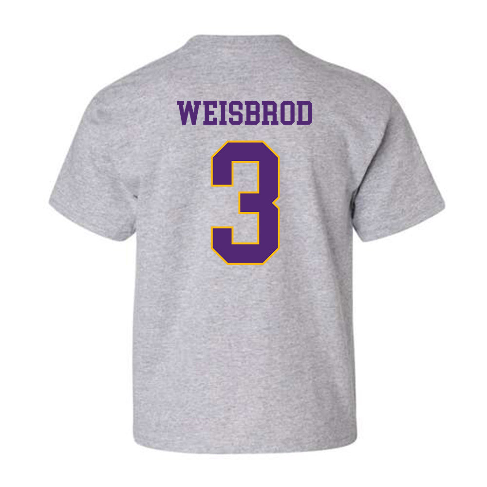 Northern Iowa - NCAA Men's Basketball : Max Weisbrod - Youth T-Shirt