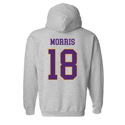 Northern Iowa - NCAA Football : Quincy Morris - Classic Shersey Hooded Sweatshirt-1