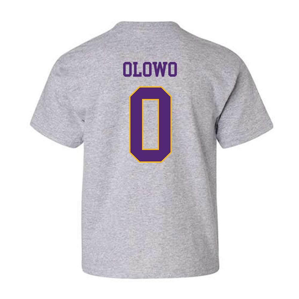 Northern Iowa - NCAA Football : Mo Olowo - Classic Shersey Youth T-Shirt-1