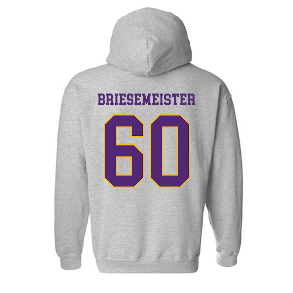 Northern Iowa - NCAA Football : Joe Briesemeister - Classic Shersey Hooded Sweatshirt-1