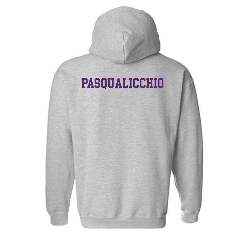 Northern Iowa - NCAA Women's Swimming & Diving : Peyton Pasqualicchio - Classic Shersey Hooded Sweatshirt-1