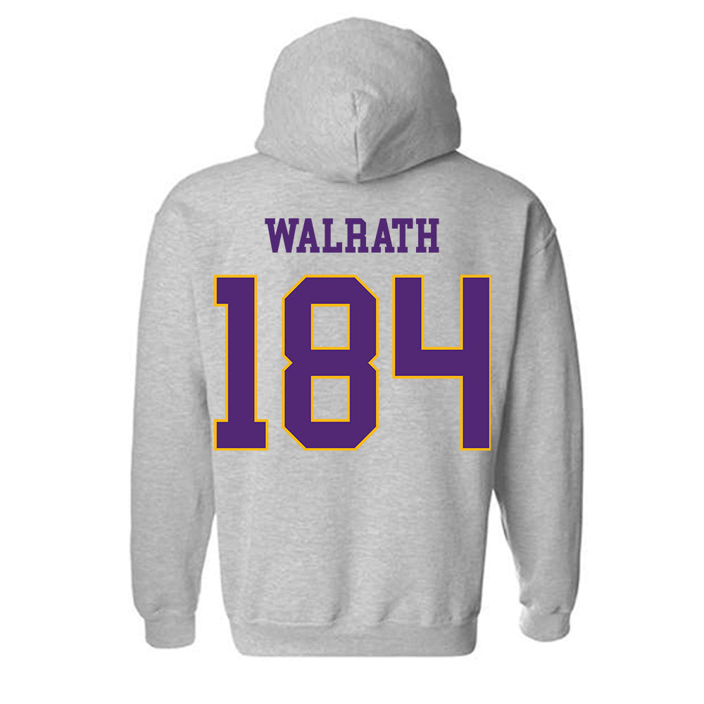 Northern Iowa - NCAA Wrestling : C.J. Walrath - Classic Shersey Hooded Sweatshirt-1