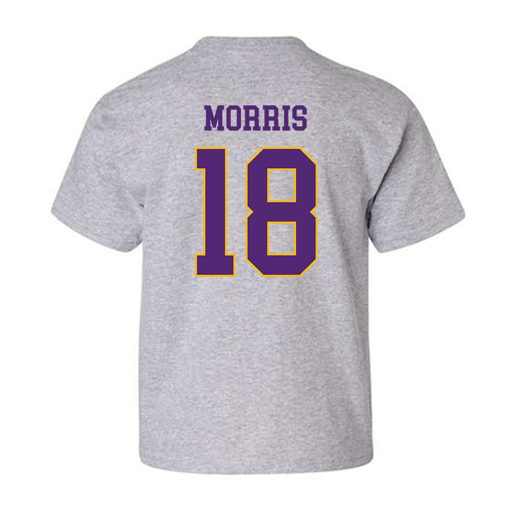 Northern Iowa - NCAA Football : Quincy Morris - Classic Shersey Youth T-Shirt-1