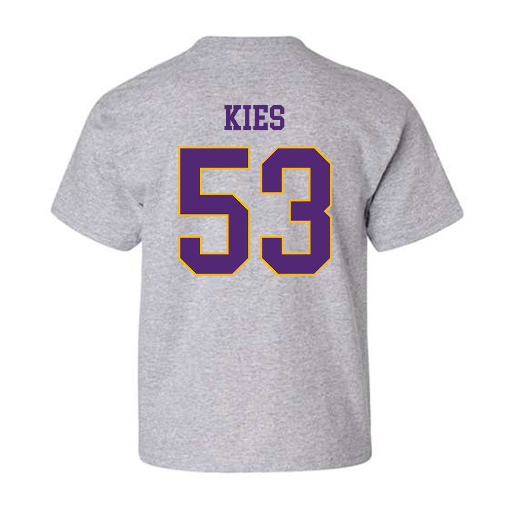 Northern Iowa - NCAA Football : Jarrett Kies - Classic Shersey Youth T-Shirt-1