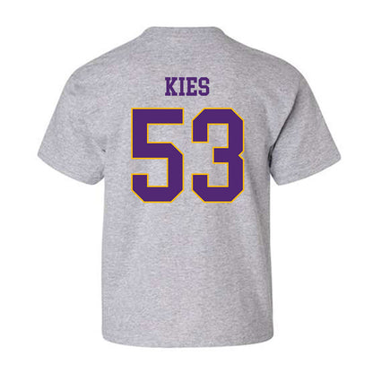 Northern Iowa - NCAA Football : Jarrett Kies - Classic Shersey Youth T-Shirt-1