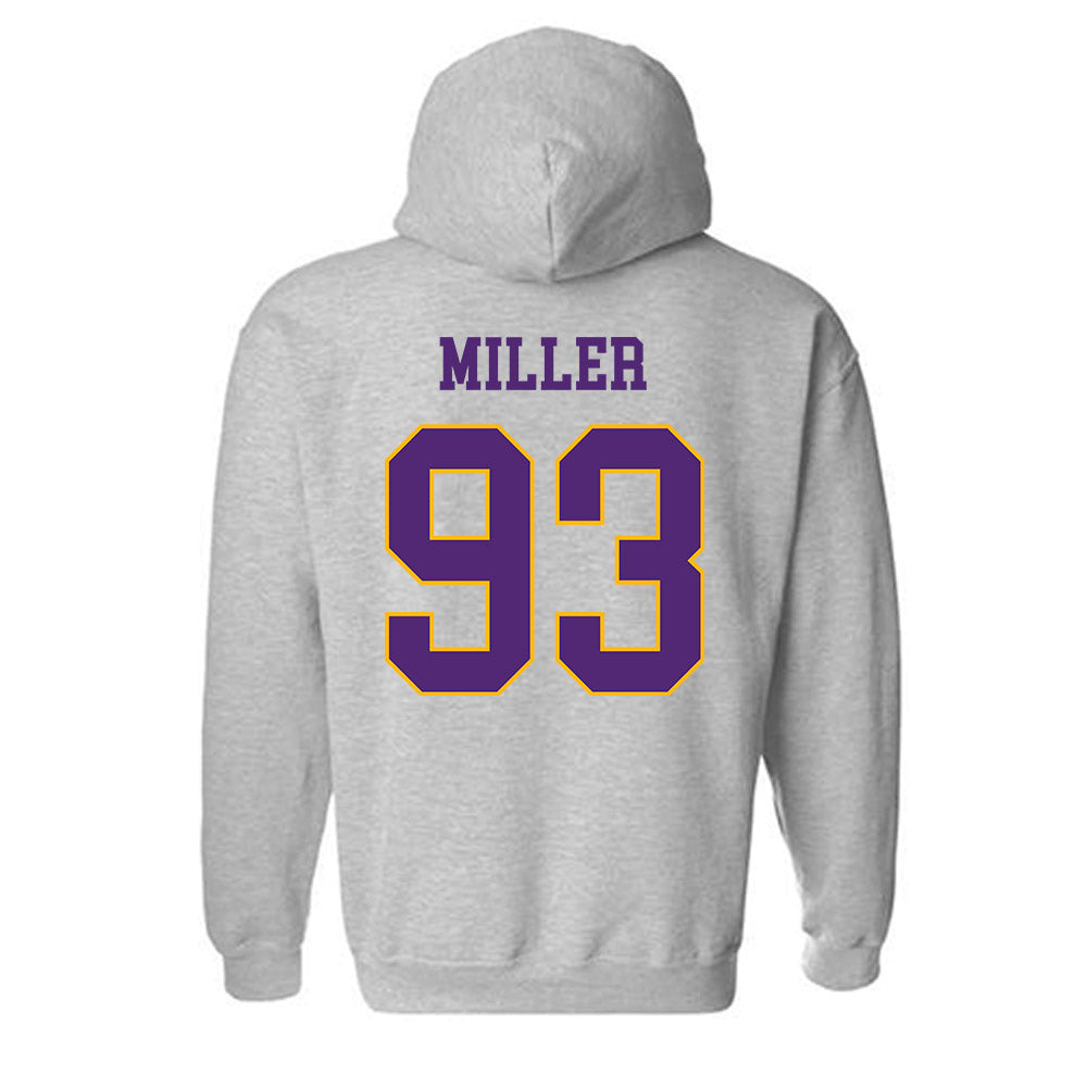 Northern Iowa - NCAA Football : Aidan Miller - Classic Shersey Hooded Sweatshirt-1