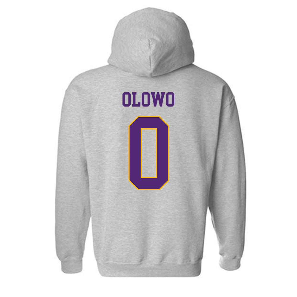 Northern Iowa - NCAA Football : Mo Olowo - Classic Shersey Hooded Sweatshirt-1