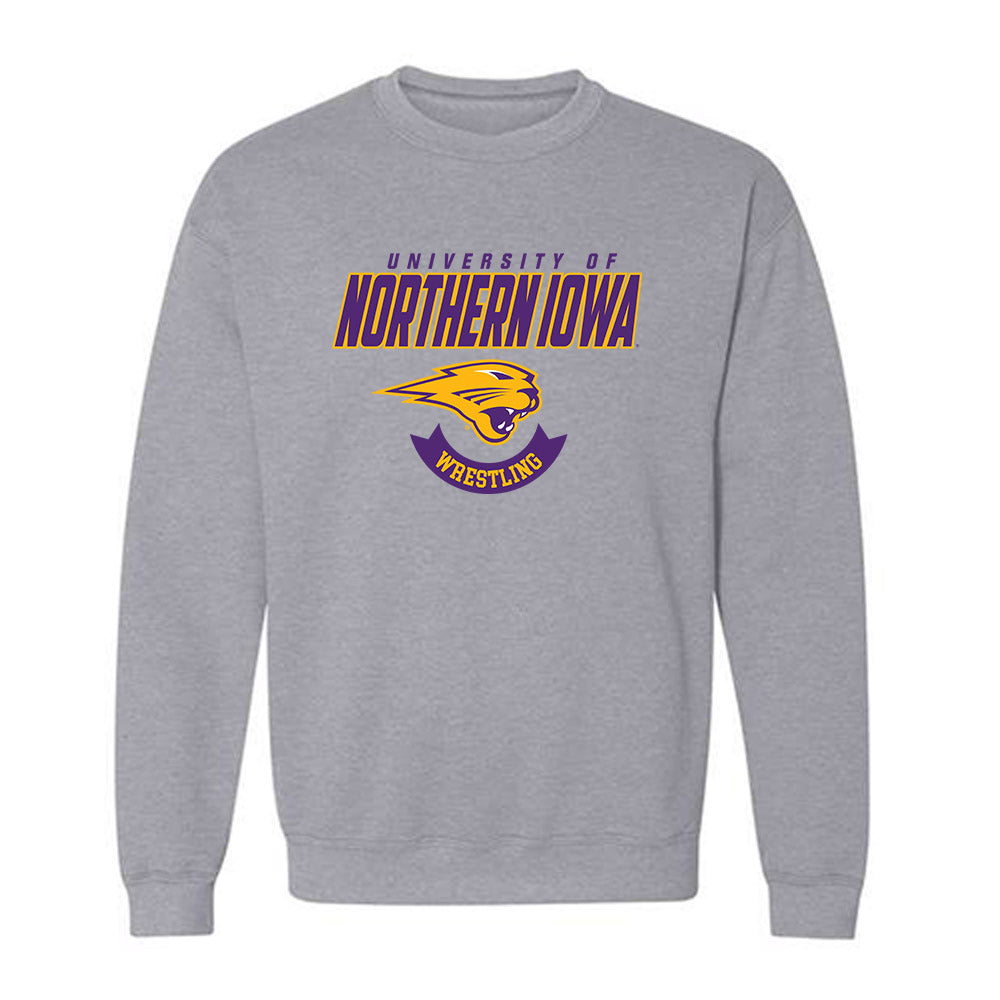 Northern Iowa - NCAA Wrestling : Cael Happel - Classic Shersey Crewneck Sweatshirt