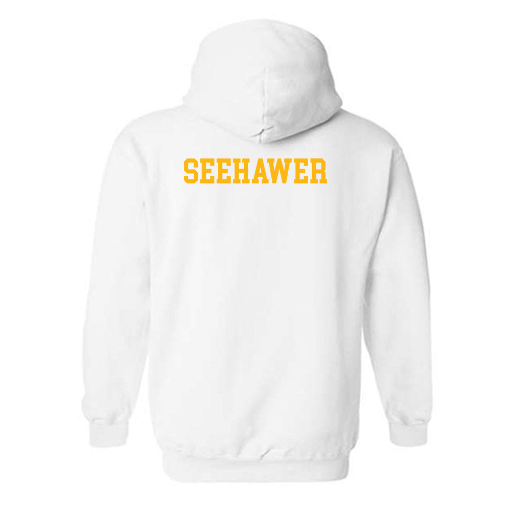 Northern Iowa - NCAA Women's Swimming & Diving : Paige Seehawer - Classic Shersey Hooded Sweatshirt-1