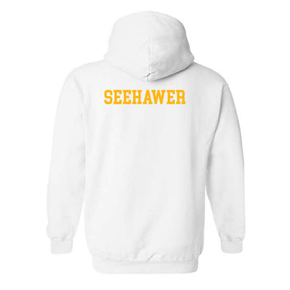 Northern Iowa - NCAA Women's Swimming & Diving : Paige Seehawer - Classic Shersey Hooded Sweatshirt-1