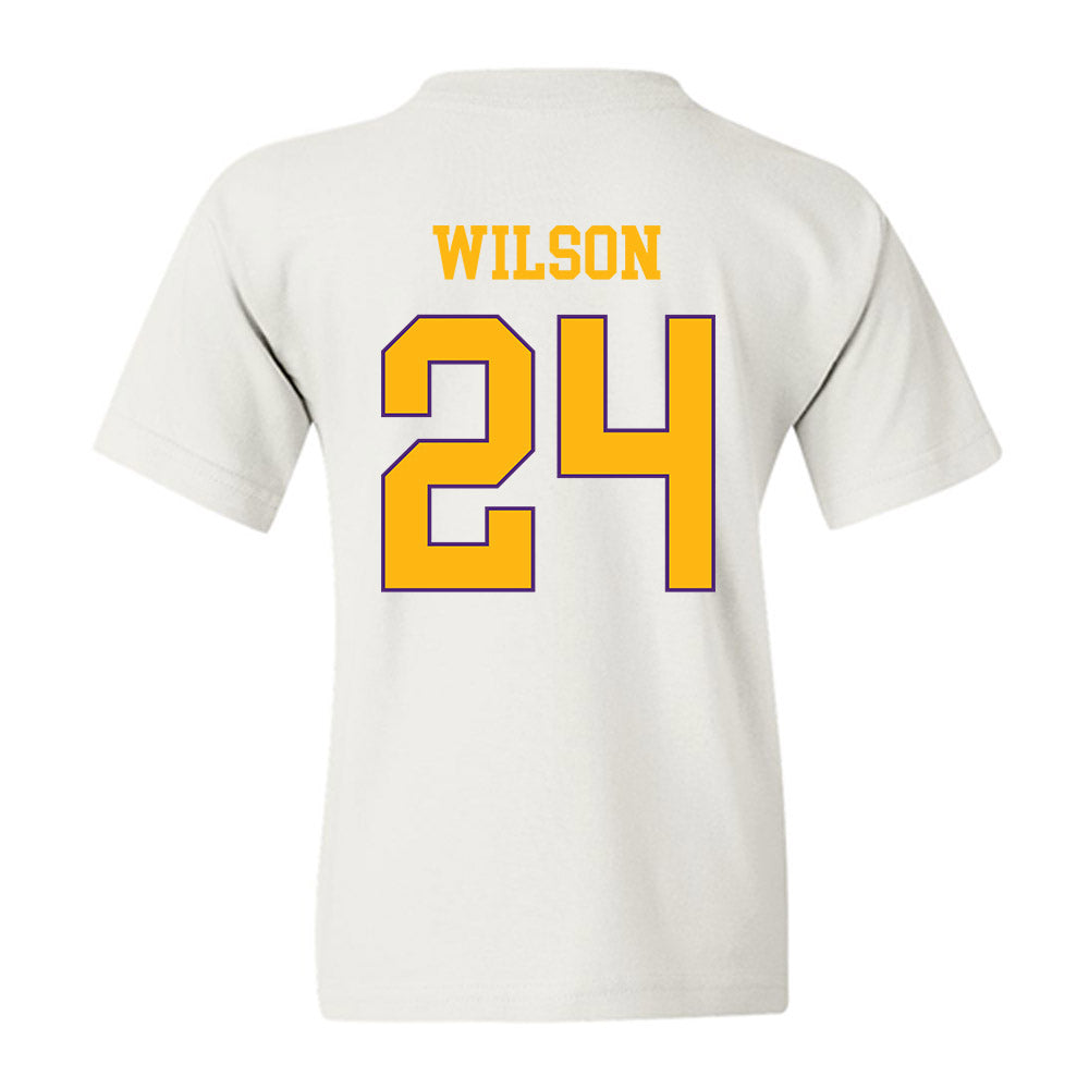 Northern Iowa - NCAA Men's Basketball : Jalen Wilson - Classic Shersey Youth T-Shirt-1