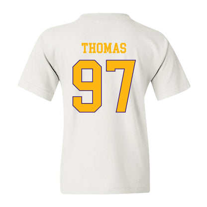 Northern Iowa - NCAA Football : Theo Thomas - Classic Shersey Youth T-Shirt-1