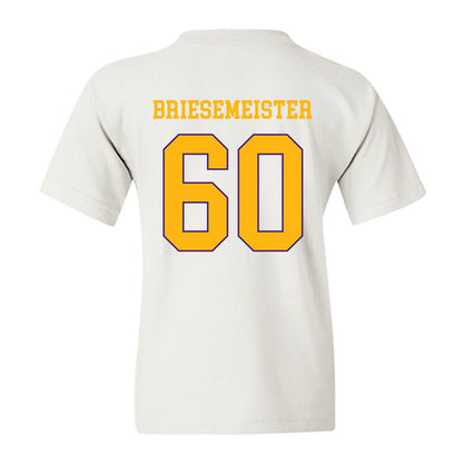 Northern Iowa - NCAA Football : Joe Briesemeister - Classic Shersey Youth T-Shirt-1