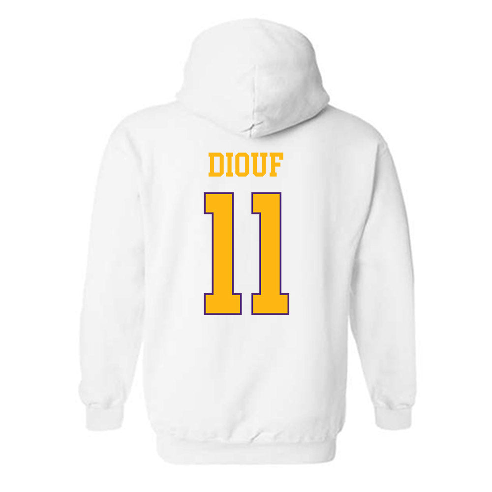 Northern Iowa - NCAA Men's Basketball : Ismael Diouf - Classic Shersey Hooded Sweatshirt-1