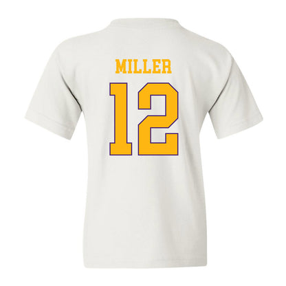 Northern Iowa - NCAA Men's Basketball : Charlie Miller - Youth T-Shirt