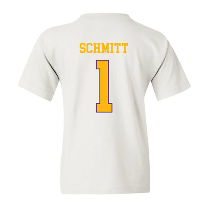 Northern Iowa - NCAA Men's Basketball : Cael Schmitt - Youth T-Shirt