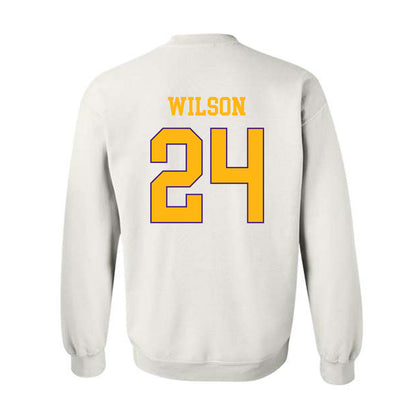 Northern Iowa - NCAA Men's Basketball : Jalen Wilson - Classic Shersey Crewneck Sweatshirt-1