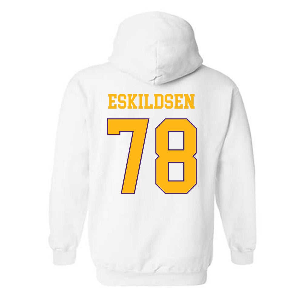 Northern Iowa - NCAA Football : Colby Eskildsen - Classic Shersey Hooded Sweatshirt-1