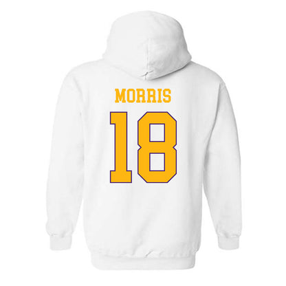 Northern Iowa - NCAA Football : Quincy Morris - Classic Shersey Hooded Sweatshirt-1