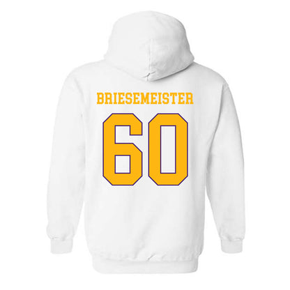 Northern Iowa - NCAA Football : Joe Briesemeister - Classic Shersey Hooded Sweatshirt-1