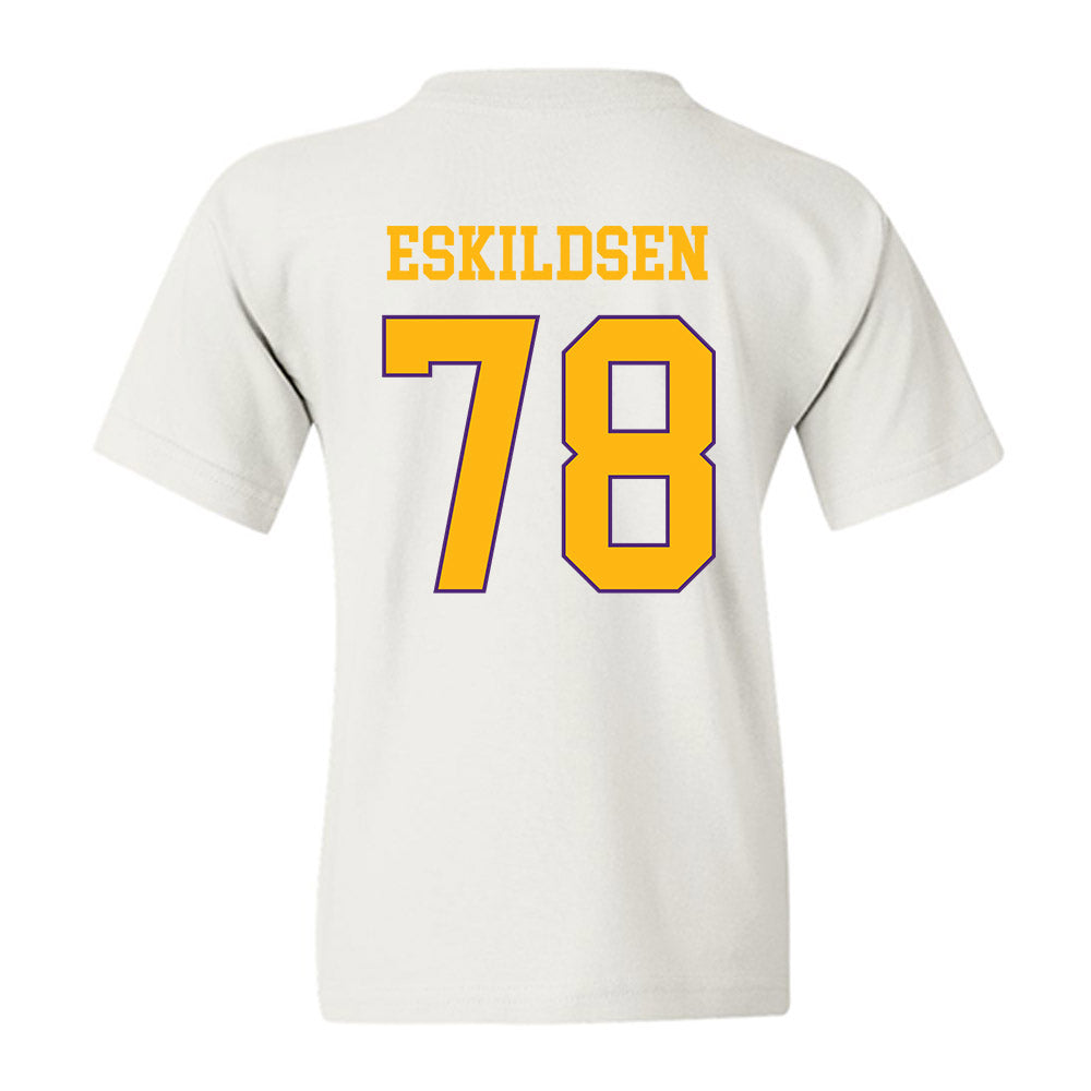 Northern Iowa - NCAA Football : Colby Eskildsen - Classic Shersey Youth T-Shirt-1