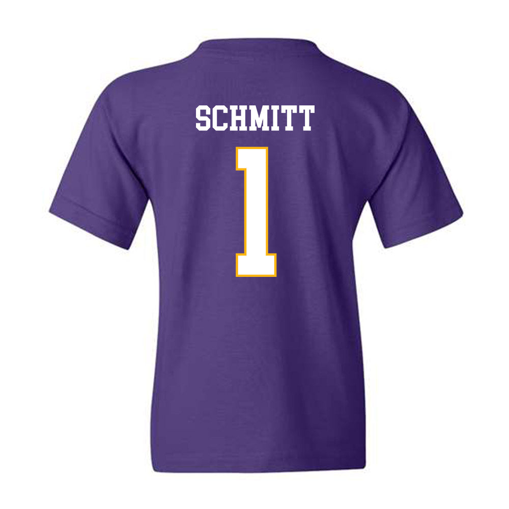 Northern Iowa - NCAA Men's Basketball : Cael Schmitt - Youth T-Shirt