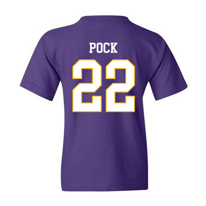 Northern Iowa - NCAA Men's Basketball : Kyle Pock - Youth T-Shirt