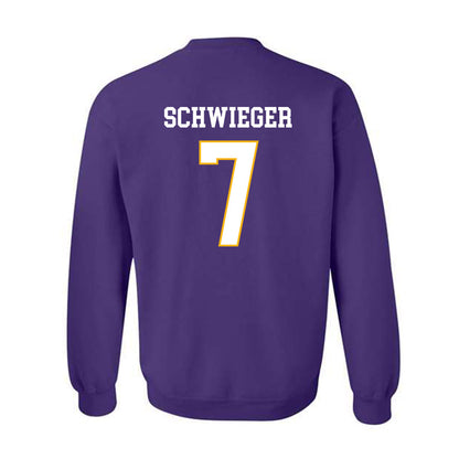 Northern Iowa - NCAA Men's Basketball : Ben Schwieger - Crewneck Sweatshirt