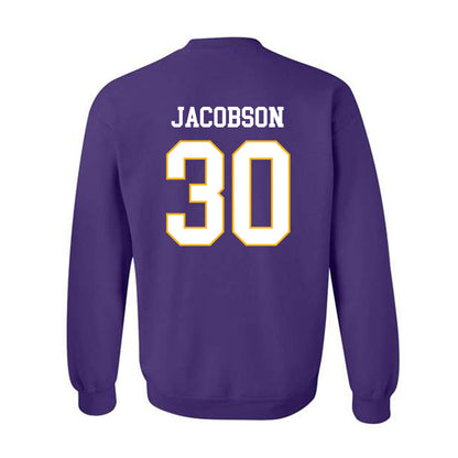 Northern Iowa - NCAA Men's Basketball : Hunter Jacobson - Crewneck Sweatshirt