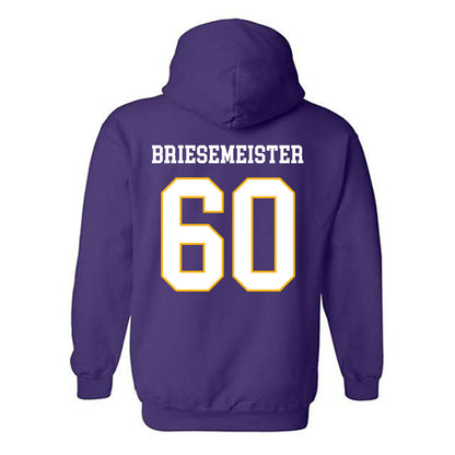 Northern Iowa - NCAA Football : Joe Briesemeister - Classic Shersey Hooded Sweatshirt-1