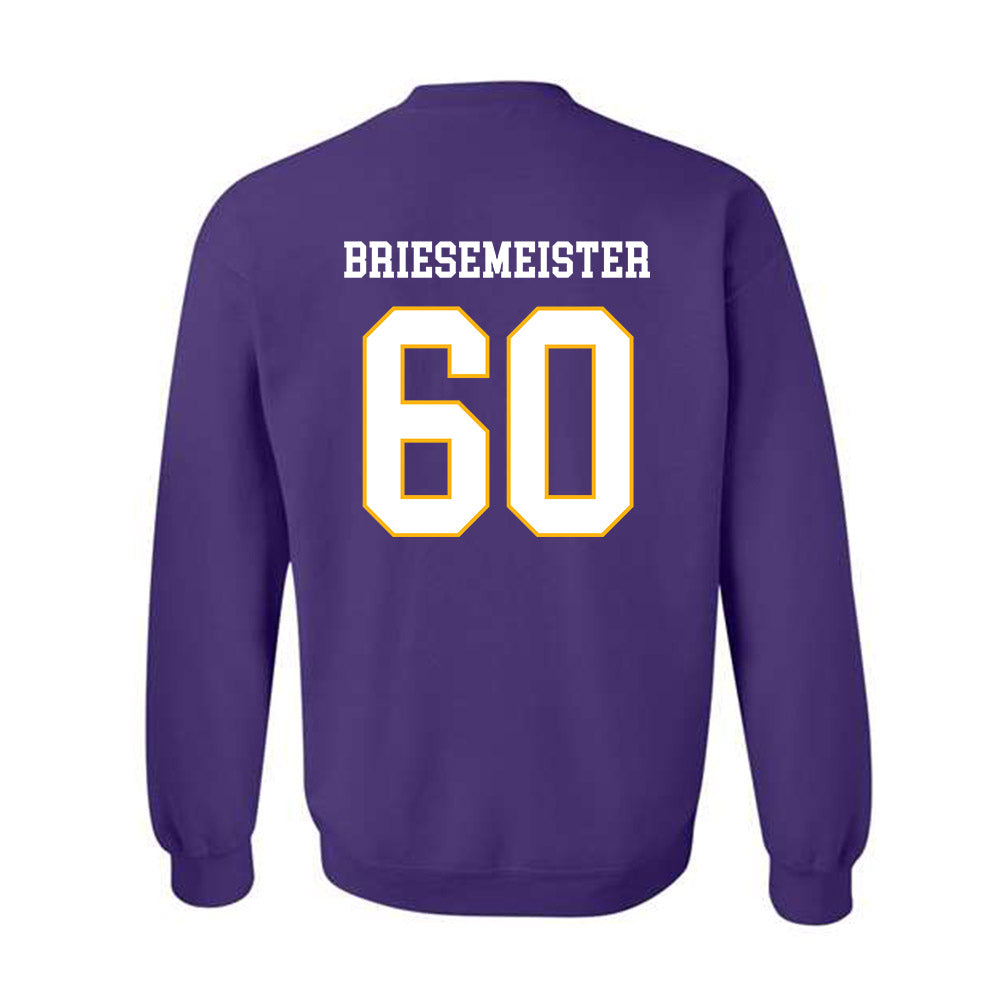 Northern Iowa - NCAA Football : Joe Briesemeister - Classic Shersey Crewneck Sweatshirt-1
