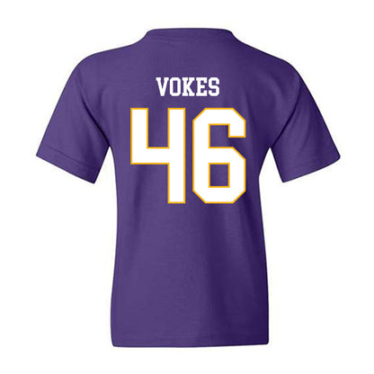 Northern Iowa - NCAA Football : Tiernan Vokes - Classic Shersey Youth T-Shirt-1