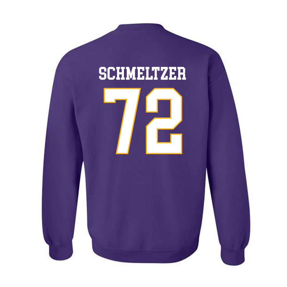 Northern Iowa - NCAA Football : Max Schmeltzer - Classic Shersey Crewneck Sweatshirt-1