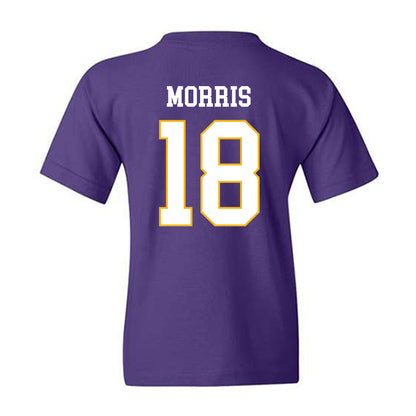 Northern Iowa - NCAA Football : Quincy Morris - Classic Shersey Youth T-Shirt-1