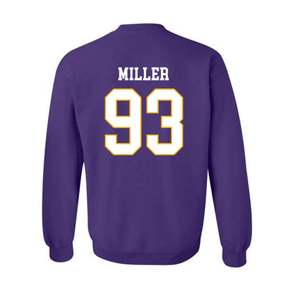 Northern Iowa - NCAA Football : Aidan Miller - Classic Shersey Crewneck Sweatshirt-1