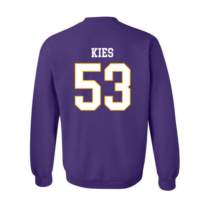 Northern Iowa - NCAA Football : Jarrett Kies - Classic Shersey Crewneck Sweatshirt-1