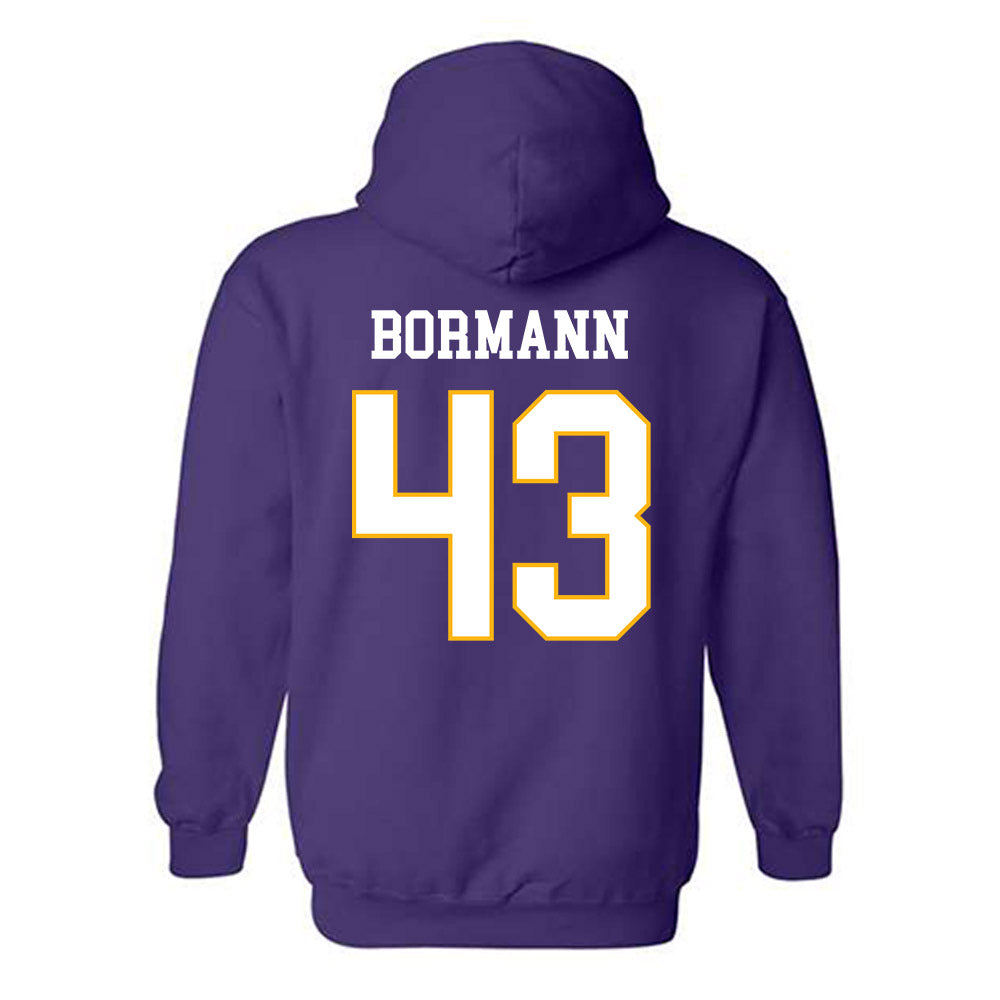 Northern Iowa - NCAA Football : Michael Bormann - Classic Shersey Hooded Sweatshirt-1