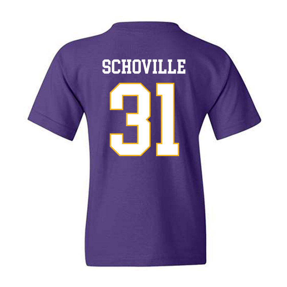 Northern Iowa - NCAA Football : Ethan Schoville - Classic Shersey Youth T-Shirt-1