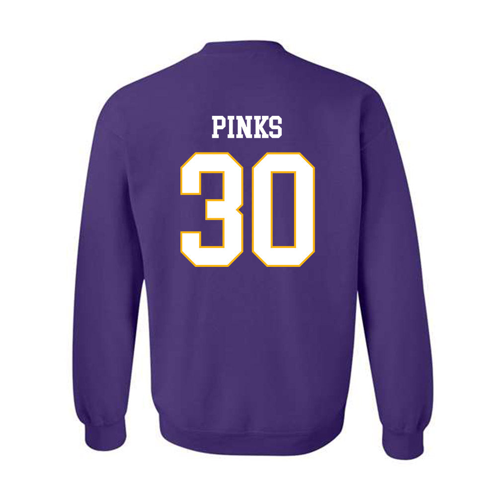 Northern Iowa - NCAA Football : Isaiah Pinks - Classic Shersey Crewneck Sweatshirt-1