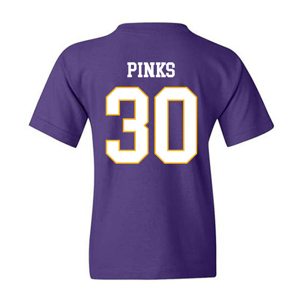 Northern Iowa - NCAA Football : Isaiah Pinks - Classic Shersey Youth T-Shirt-1