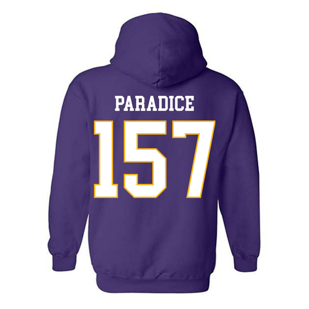 Northern Iowa - NCAA Wrestling : Austin Paradice - Classic Shersey Hooded Sweatshirt-1