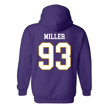 Northern Iowa - NCAA Football : Aidan Miller - Classic Shersey Hooded Sweatshirt-1